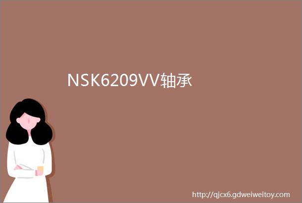 NSK6209VV轴承